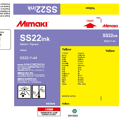 Mimaki SS22 Ink, 440 ml