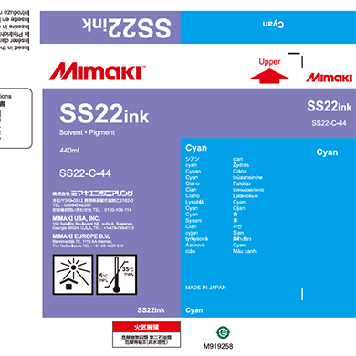 Mimaki SS22 Ink, 440 ml