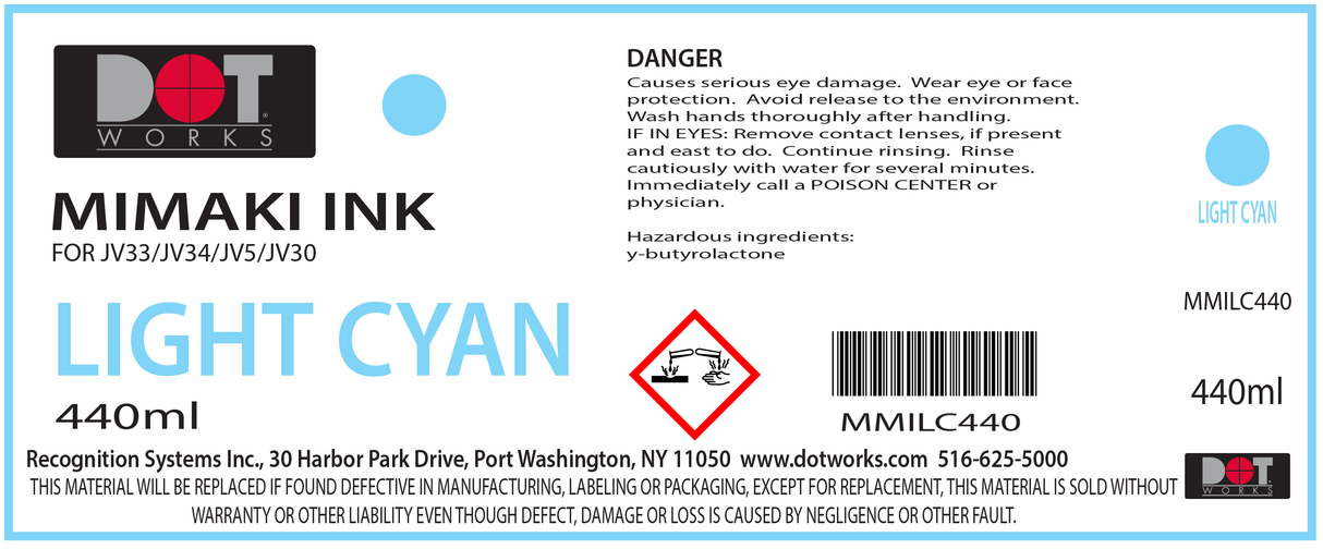 Mimaki JV Compatible EcoSol Inks 440 ml