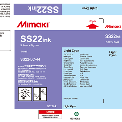 Mimaki SS22 Ink, 440 ml