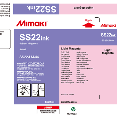 Mimaki SS22 Ink, 440 ml