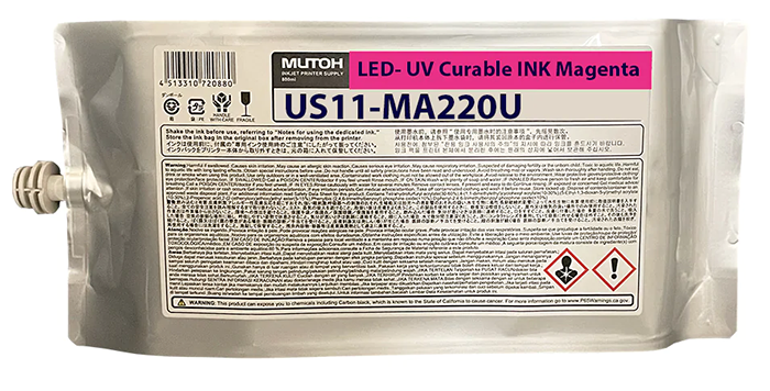 Mutoh US 11 Ink - 220 ml cartridges