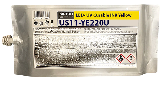 Mutoh US 11 Ink - 220 ml cartridges