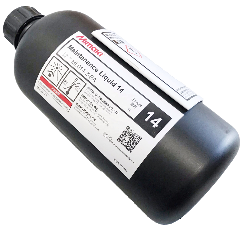 MIMAKI Maintenance Liquid 14, 1 Liter Bottle