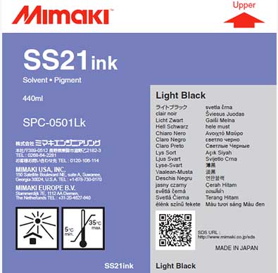 MIMAKI Ss21 Ink - 440 ml Cartridges