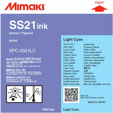 MIMAKI Ss21 Ink - 440 ml Cartridges