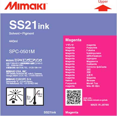 MIMAKI Ss21 Ink - 440 ml Cartridges