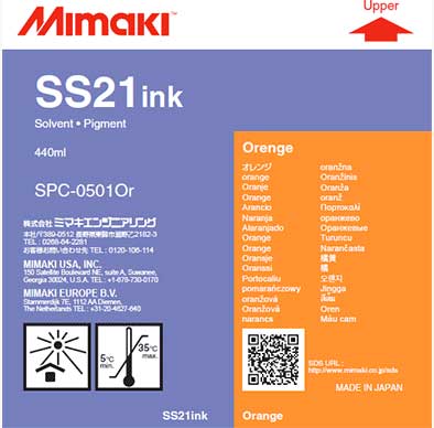 MIMAKI Ss21 Ink - 440 ml Cartridges