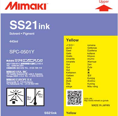 MIMAKI Ss21 Ink - 440 ml Cartridges