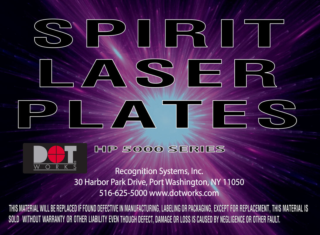 Spirit Laser Plates