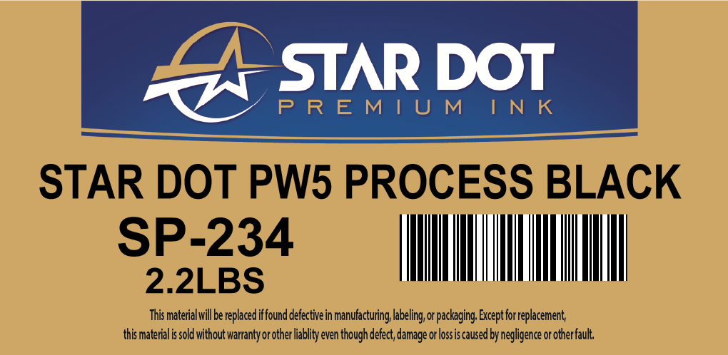 StarDot PW 5 Offset Inks