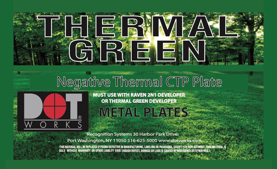 Thermal Green / LR Plates (Long Run)