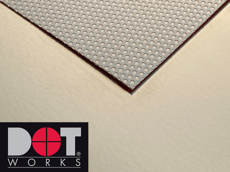 window advertising, indoor & outdoor ad material, perforated for see-through, Window Perf, from DotWorks