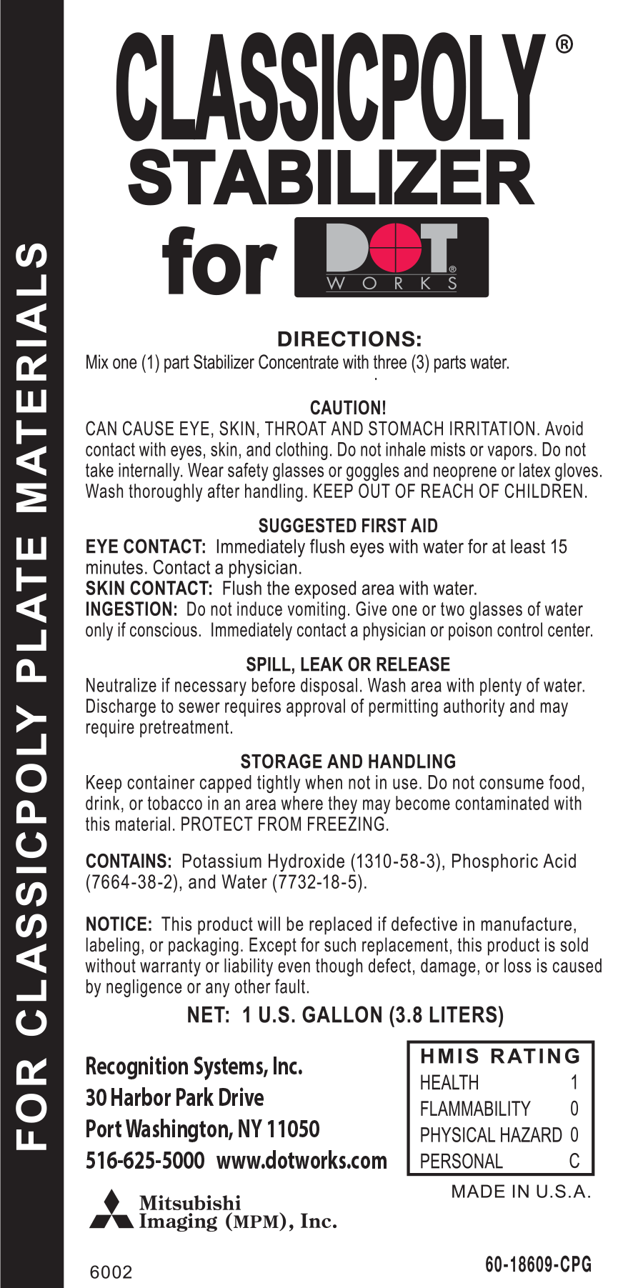 Stabilizer Classic Poly