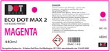 Eco Dot Max 2 Ink - 440 ml for Roland Printers
