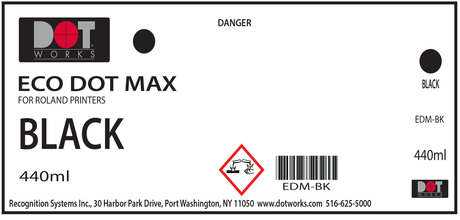 Roland-Compatible Ink, Eco-Dot, from DotWorks