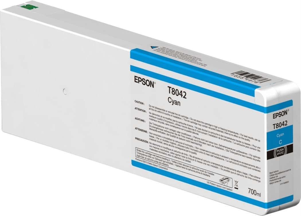 Epson UltraChrome HD and HDX Ink - 700 ml cartridge