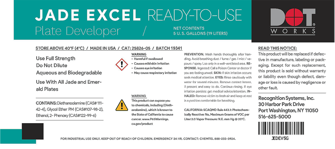 Jade Excel, 2 in 1 —Developer and Gum