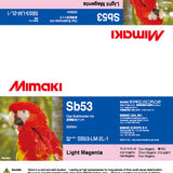 Mimaki Dye Sub Sb53  - 2 Liter Ink Pack