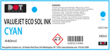 ValueJet Compatible EcoSol ink -440 ml for Mutoh Printers